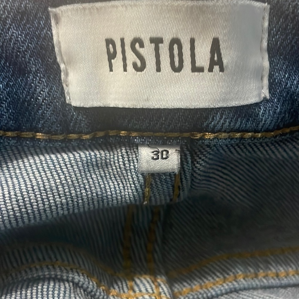 VINTAGE Pistola Women’s Denim Jeans Size 30 - Picture 3 of 10